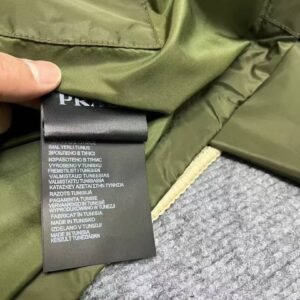 Alternative view of Prada Re-Nylon Hooded Jacket Green