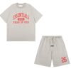 FOG Essentials 2026 2-Piece Summer Set Grey/Red
