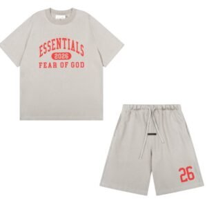FOG Essentials 2026 2-Piece Summer Set Grey/Red