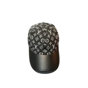 Louis Vuitton Jacquard Denim Cap Black