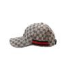 Gucci GG Canvas Baseball Cap Grey