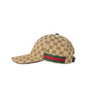 Gucci GG Canvas Baseball Cap Beige