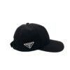 Prada Re-Nylon Baseball Cap Black