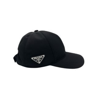 Prada Re-Nylon Baseball Cap Black