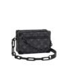 Louis Vuitton Eclipse Mini Soft Trunk Bag Black