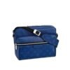 Louis Vuitton Taigarama Monogram Outdoor Messenger Bag Blue