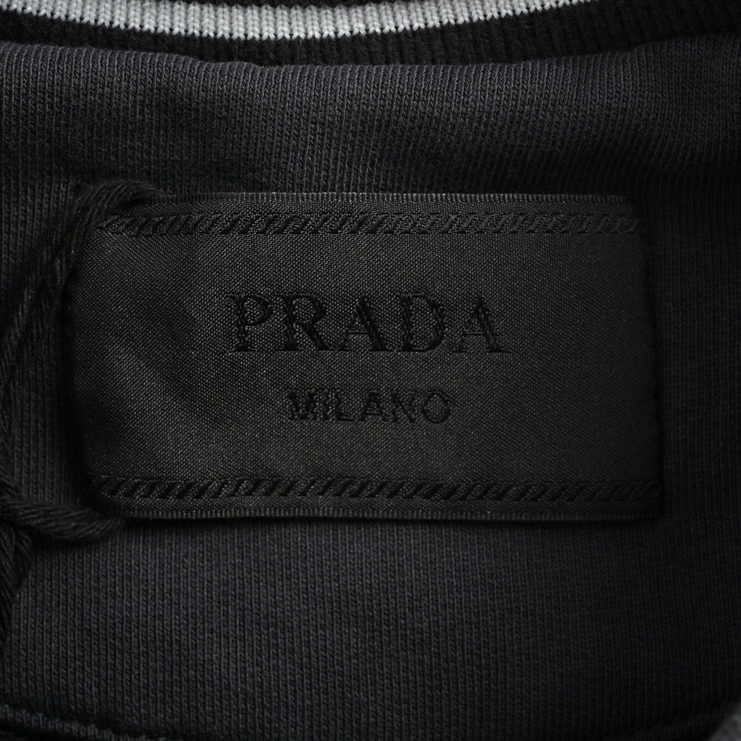 Prada Dark Grey Overlay Sweater - Afbeelding 5