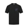 Loewe Relaxed Fit T-Shirt in Cotton Black Blue