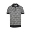 Fendi Monogram Pattern Polo Shirt