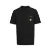 Moncler Black Chest Pocket T-Shirt
