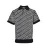 Dior Oblique Knit Polo Shirt