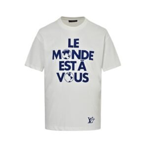 Louis Vuitton Graphic Cotton T-Shirt White