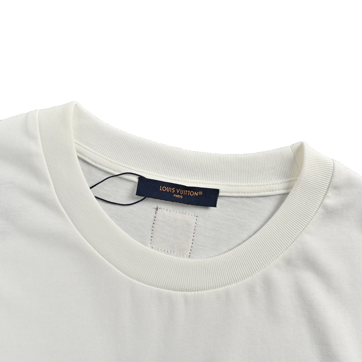 Louis Vuitton Graphic Cotton T-Shirt White - Afbeelding 4