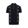 Gucci GG Intirsia Knit Polo Shirt