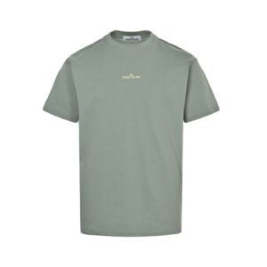 Alternative view of Stone Island Logo T-Shirt Green