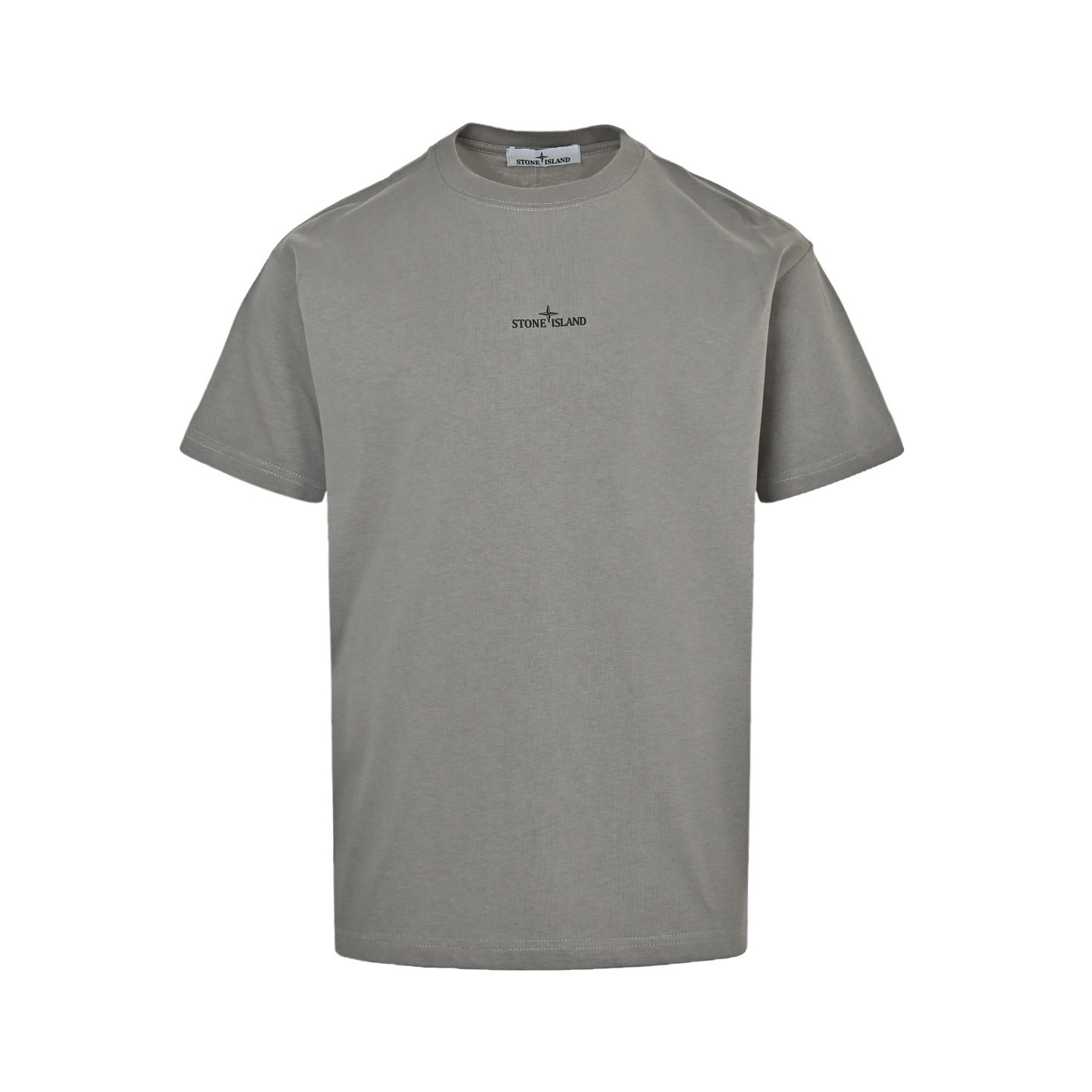 Stone Island Logo T-Shirt Grey - Afbeelding 2