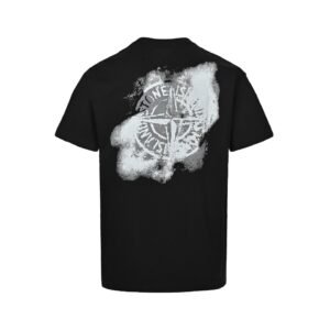 Stone Island Logo T-Shirt Black