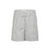 Dior Oblique White Silver Short