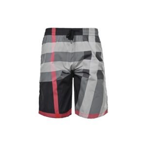 Burberry Check Dawnstring Grey/Black Swimshorts