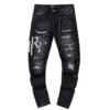 Amiri Logo Jeans Black Slim Fit