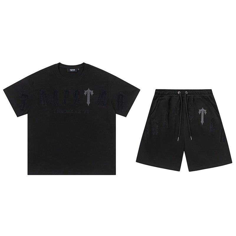 Trapstar T Logo Summer Set Black