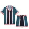 Casablanca Striped Mesh Summer Set