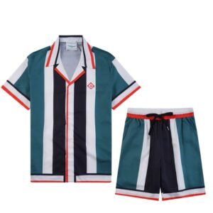 Casablanca Striped Mesh Summer Set