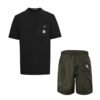 Moncler 2-Piece Summer Set Black Green
