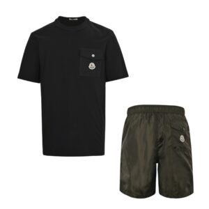Moncler 2-Piece Summer Set Black Green