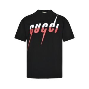 Gucci Black Cotton Blade T-Shirt