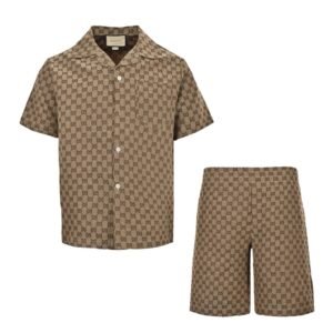 Gucci 2-Piece Summer Set Beige