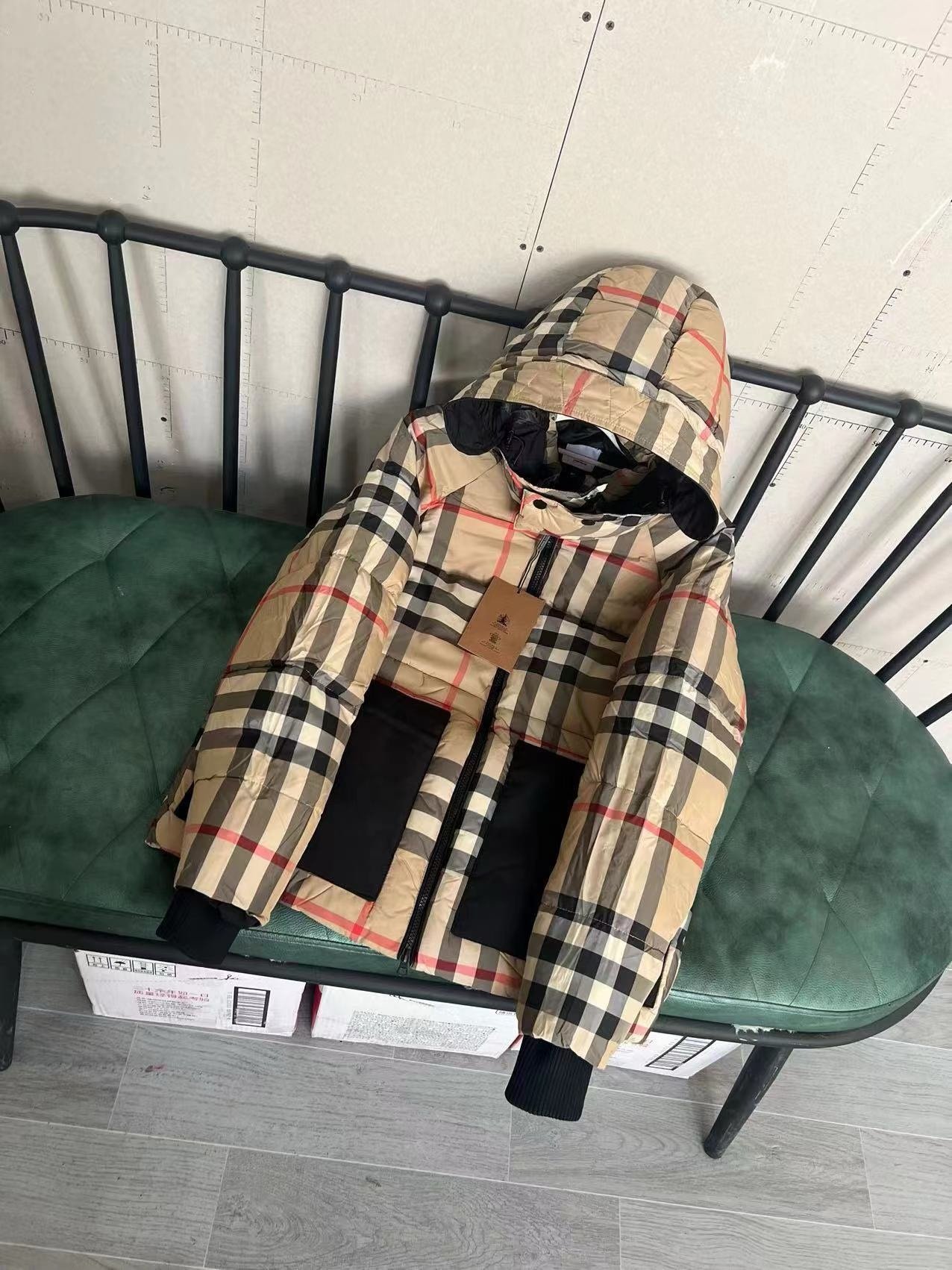 Burberry Vintage Check Padded Jacket - Afbeelding 5