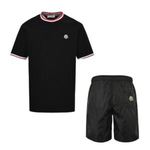 Moncler 2-Piece Summer Set Black