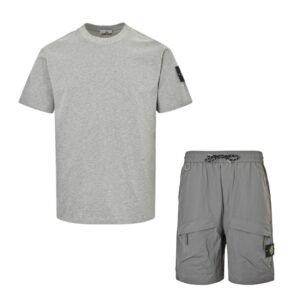 Stone Island 2-Piece Summer Set  Grey