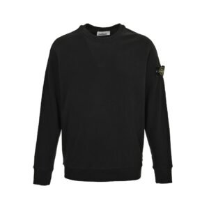 Stone Island Logo Sweater Black
