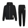 Burberry Hoodie & Jogggers Set Black