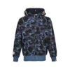 Bape Bathing Ape Colour Zipped Hoodie Blue