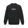 Supreme Washed Box Logo Sweater Black