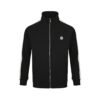Moncler Zip Up Cardigan Black White Striped