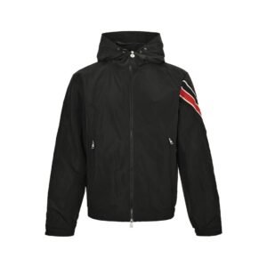 Moncler Black Clout Hooded Windbreaker