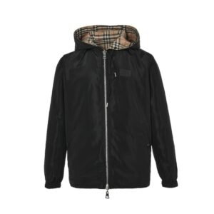 Burberry Reversible Check Jacket Black