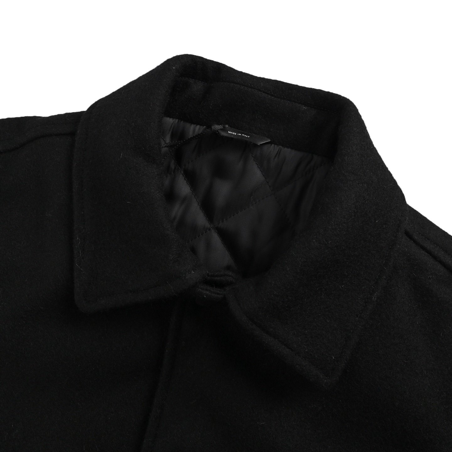 Fendi Blouson Wool Jacket Black - Afbeelding 4