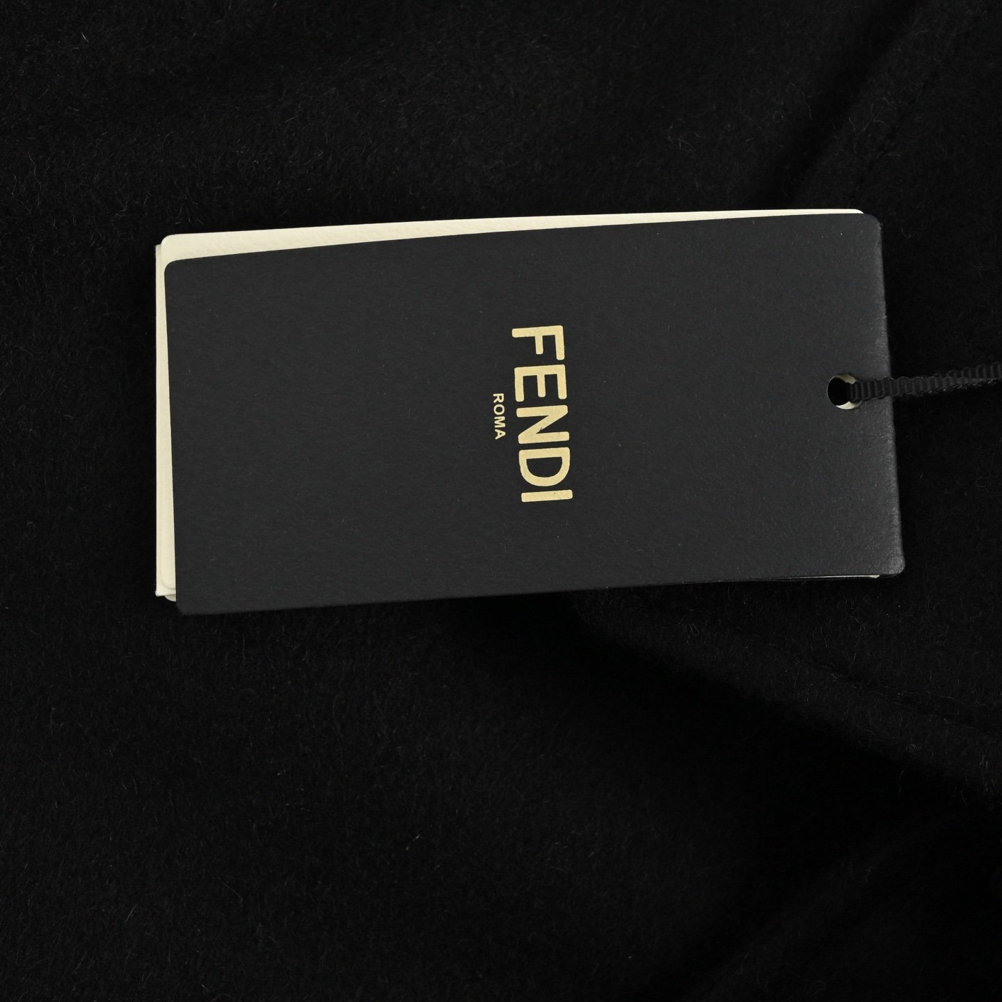 Fendi Blouson Wool Jacket Black - Afbeelding 5