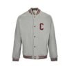 Celine Teddy College Jacket Grey
