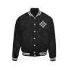 Louis Vuitton Embellished Lambskin  Bomber Blouson