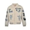 Louis Vuitton Multi-Patches Mixed Leather Varsity Blouson
