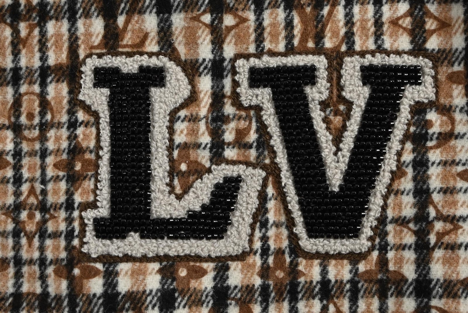 Louis Vuitton Monogram Wool Harrington Blouson - Afbeelding 5
