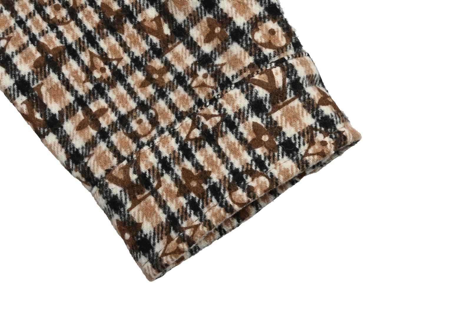 Louis Vuitton Monogram Wool Harrington Blouson - Afbeelding 6