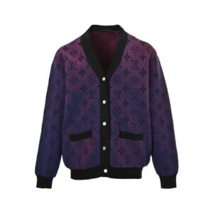 Louis Vuitton Optical Monogram Jacquard Cardigan