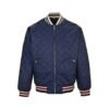 Gucci Reversible Nylon Canvas Jacket in Dark Blue